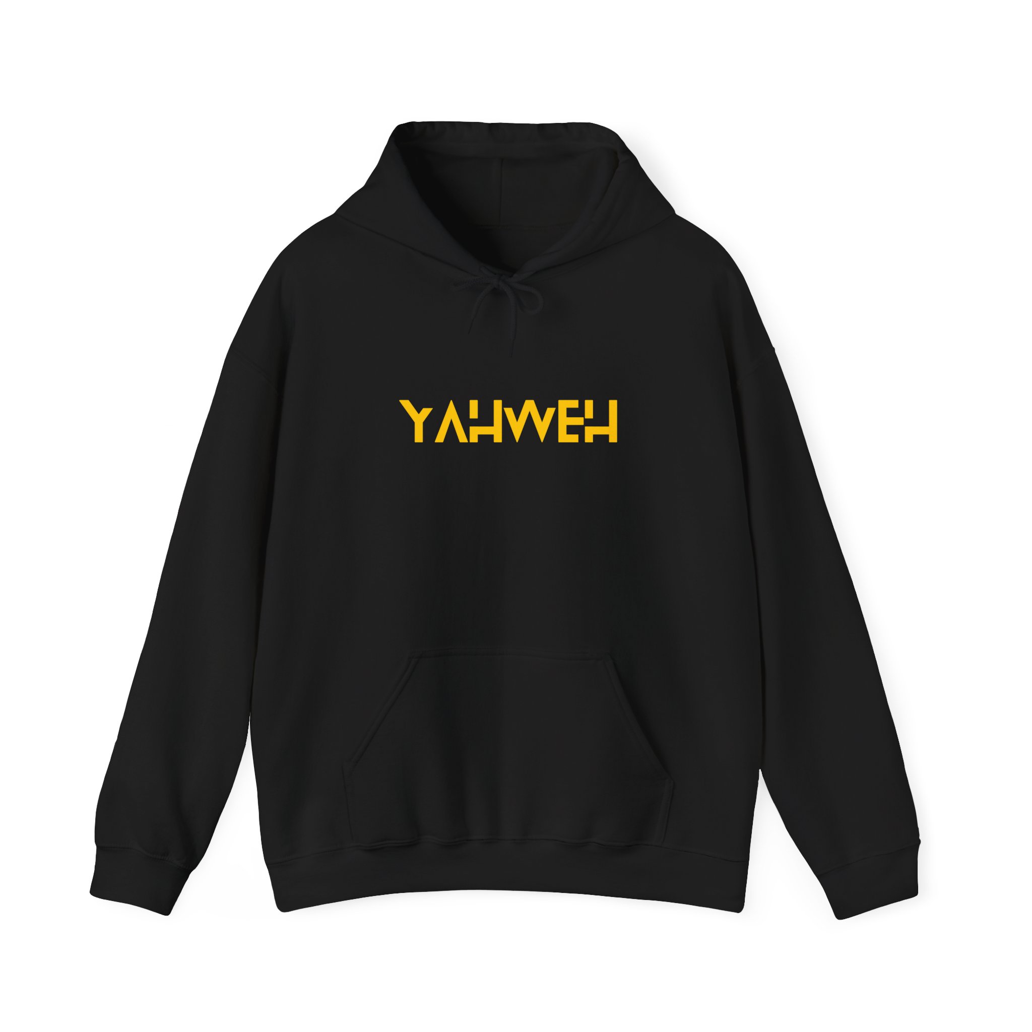 YAHWEH Unisex Hoodie Sweatshirt - Religious Christian Faith Gift, Religious Apparel, Bible Quote Clothing, Spirituality Hooded Jumper,